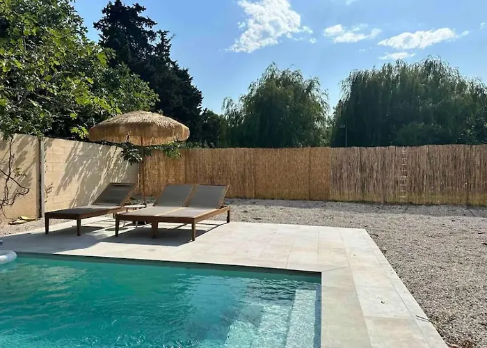 Semesterbostad La Guinguette Sous Les Muriers - Box Gourmande - Piscine - Clim Perpignan