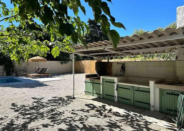 Semesterbostad La Guinguette Sous Les Muriers - Box Gourmande - Piscine - Clim