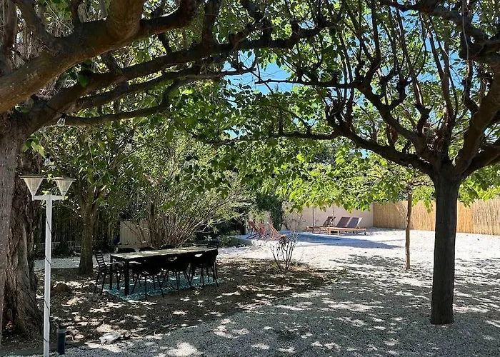 Semesterbostad La Guinguette Sous Les Muriers - Box Gourmande - Piscine - Clim Perpignan